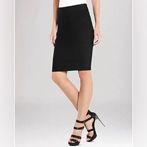 Vintage, classic black bandage BGBC skirt!